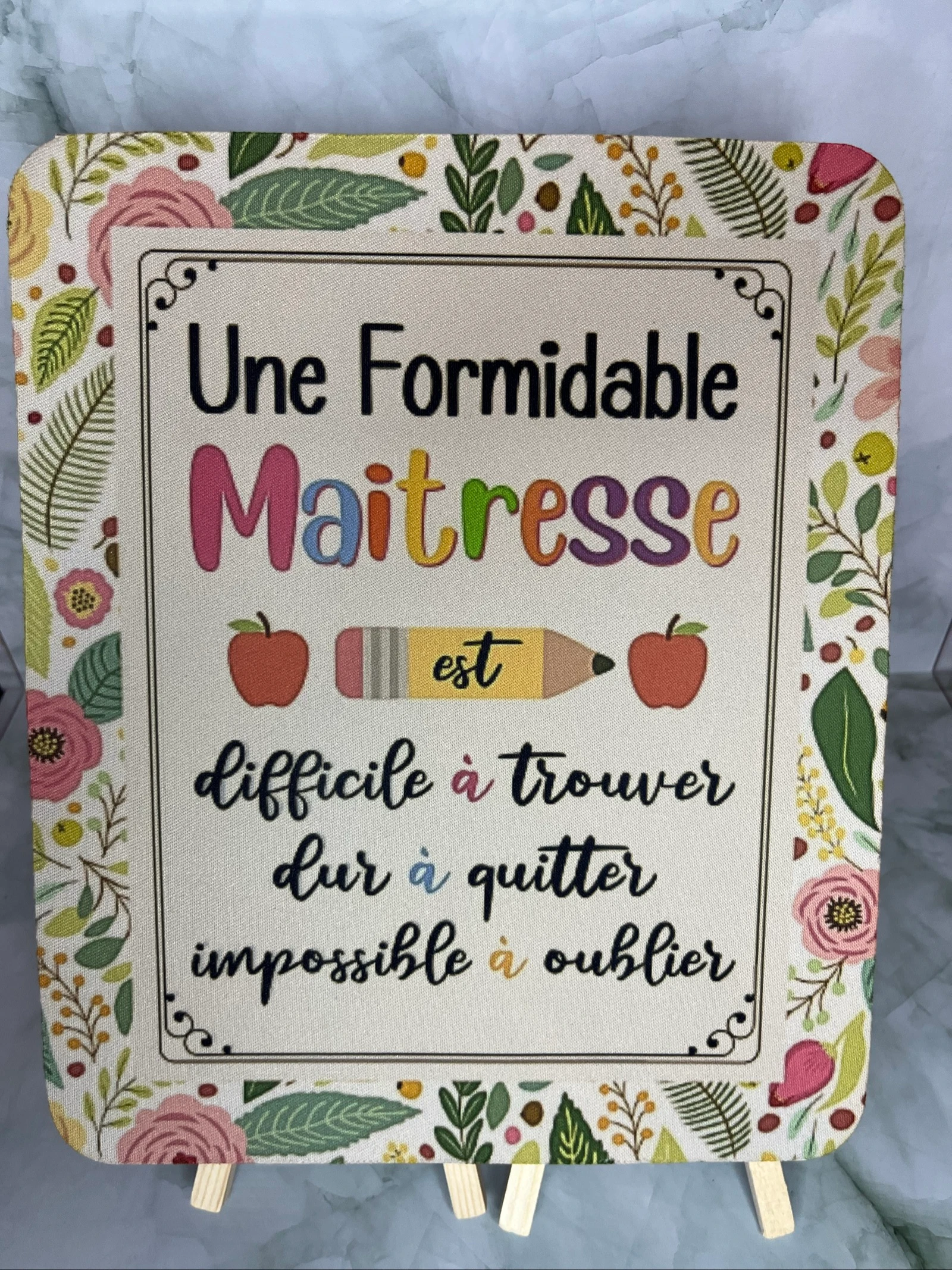 Tapis de souris maîtresse 